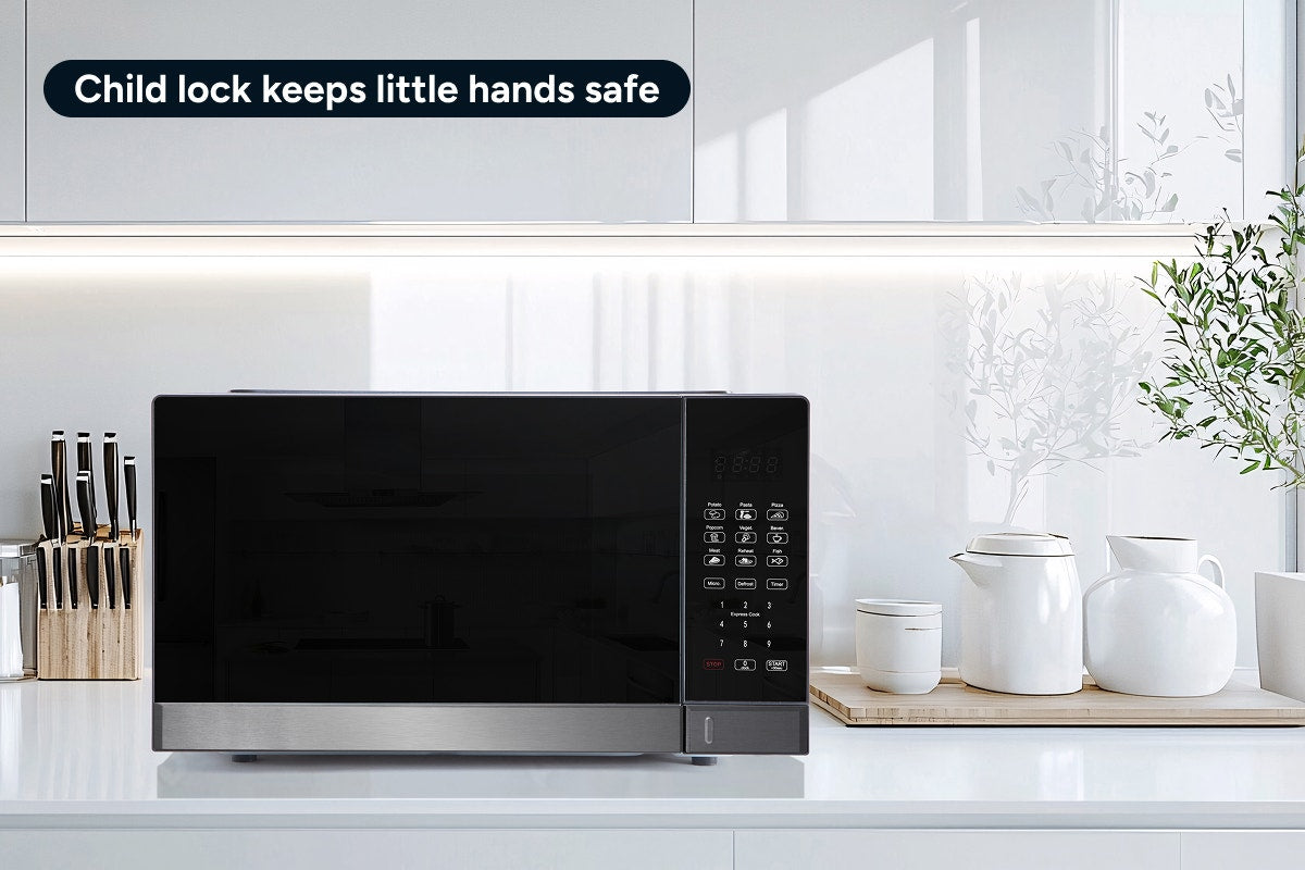 Kogan 34L Inverter Microwave Oven with Mirror Finish