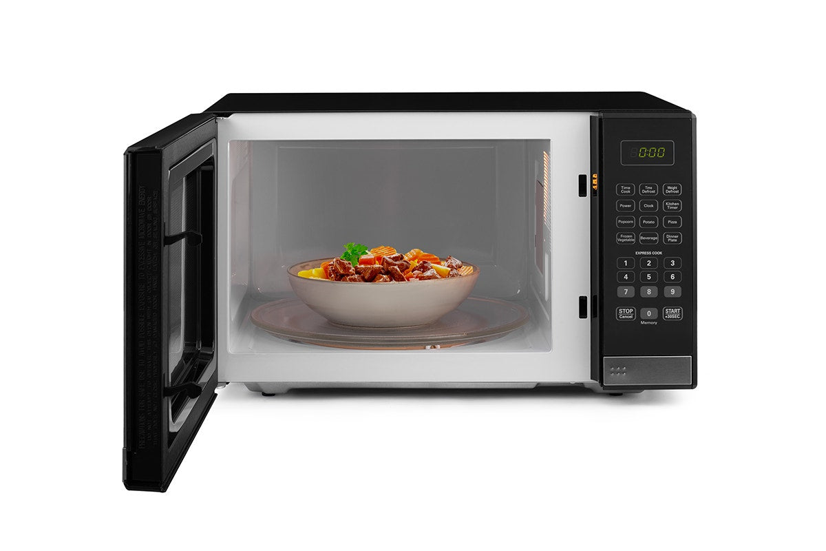 Kogan 34L Microwave with Mirror Finish - Black