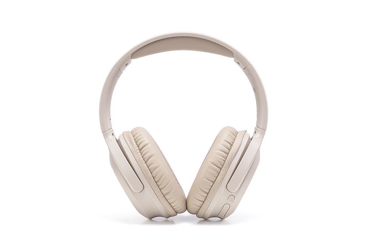 Kogan NC35 Noise-Cancelling Headphones (Beige)