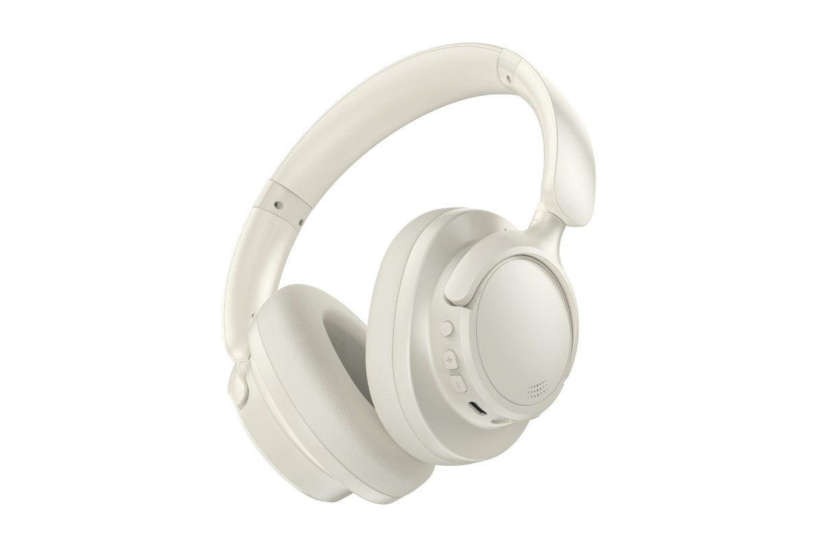 Kogan NC45 Noise-Cancelling Headphones (Beige)