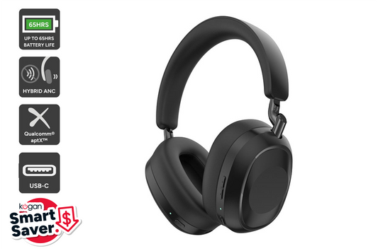 Kogan NC45 Ultra Hybrid Active Noise Cancelling Over-Ear Headphones