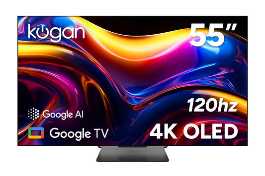 Kogan 55" OLED 4K 120Hz Smart AI Google TV - X98J