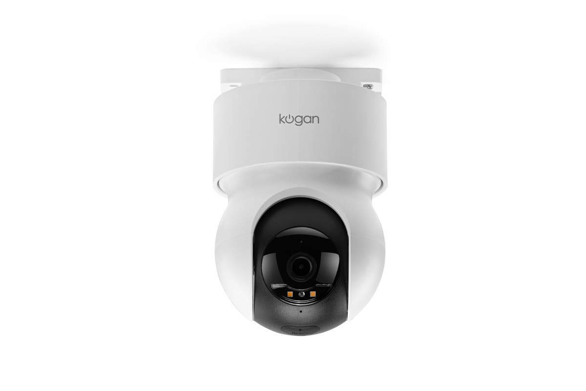 Kogan SmarterHome™ Outdoor Pan & Tilt Smart Security Camera with Spotlight