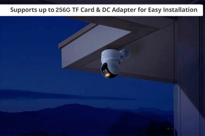 Kogan SmarterHome™ 5MP Outdoor Pan & Tilt Smart Security Camera with Spotlight