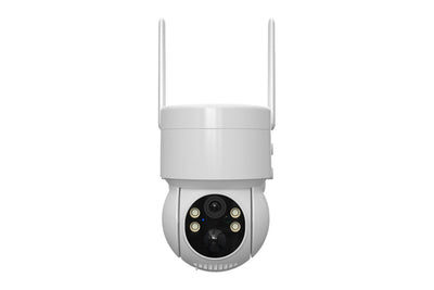 Kogan SmarterHome  4MP Outdoor PTZ Spotlight Smart Security Camera with Solar Panel