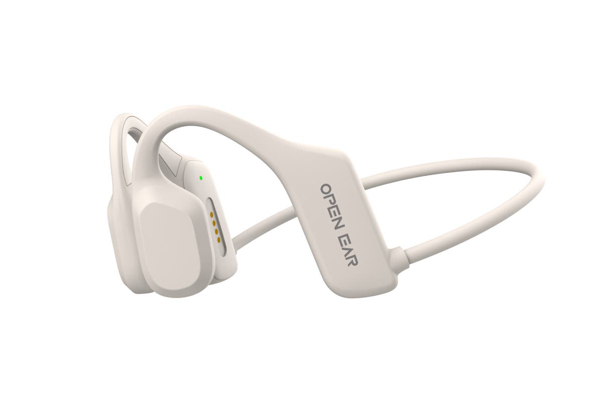 Kogan Open-Ear Bone Conduction Sports Headphones (White)