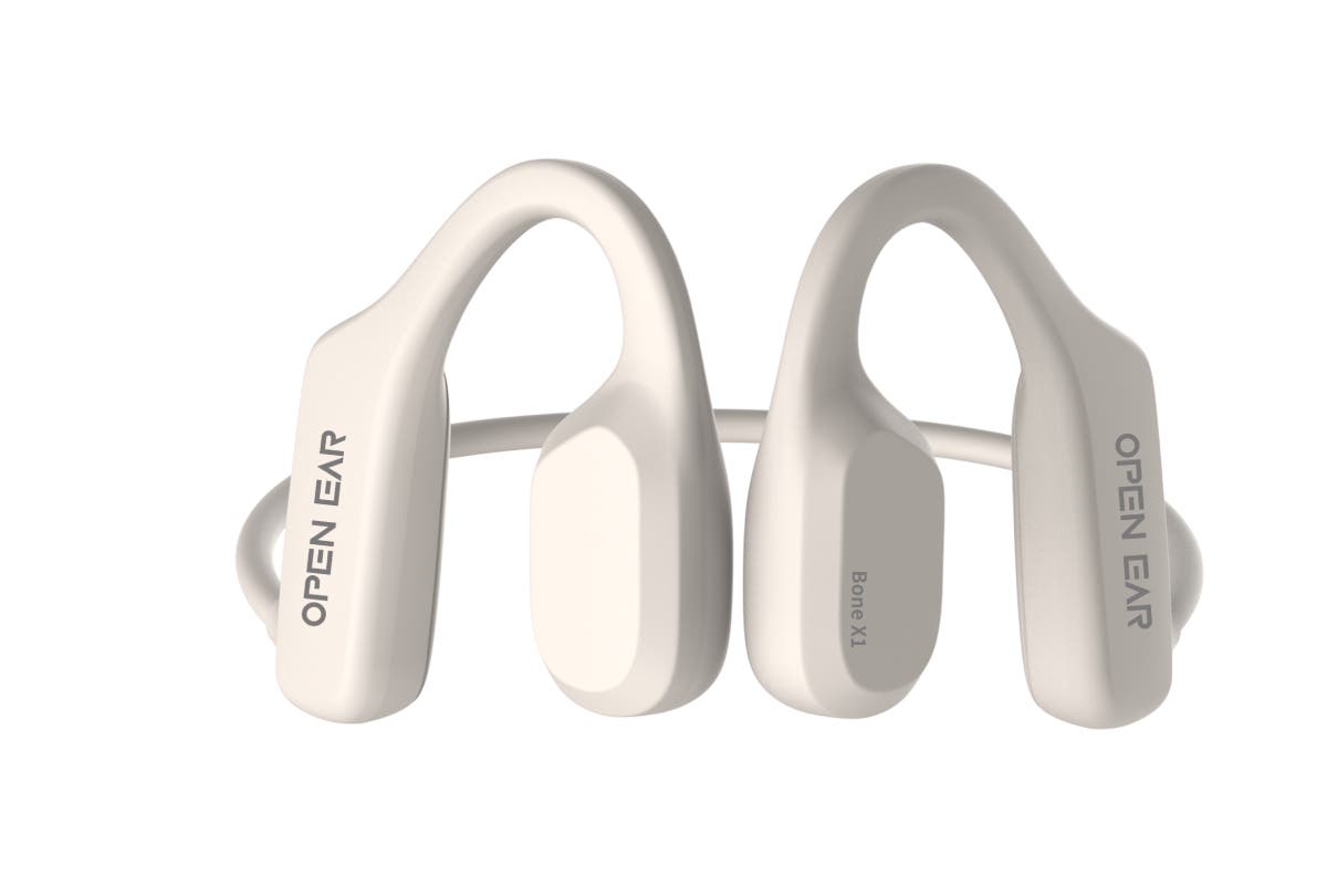 Kogan Open-Ear Bone Conduction Sports Headphones (White)