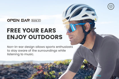 Kogan Open-Ear Bone Conduction Sports Headphones (Black)