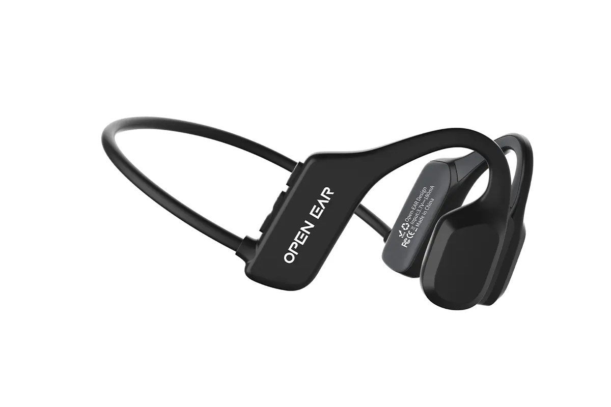 Kogan Open-Ear Bone Conduction Sports Headphones (Black)