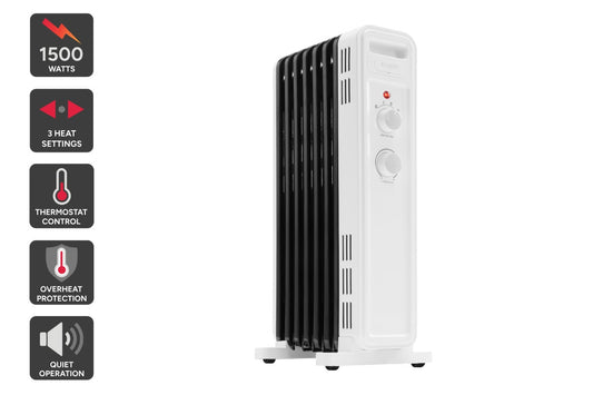 Kogan 1500W 7 Fin Oil Heater