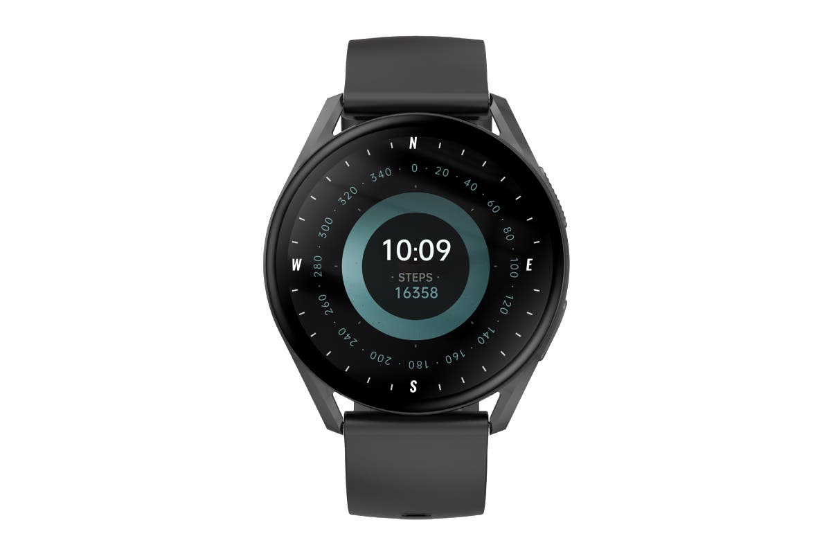 Kogan Pulse 3 Smart Watch (Classic Black)