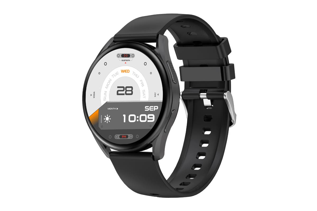 Kogan Pulse 3 Smart Watch (Classic Black)