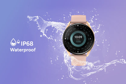 Kogan Pulse 3 Smart Watch (Rose Gold)