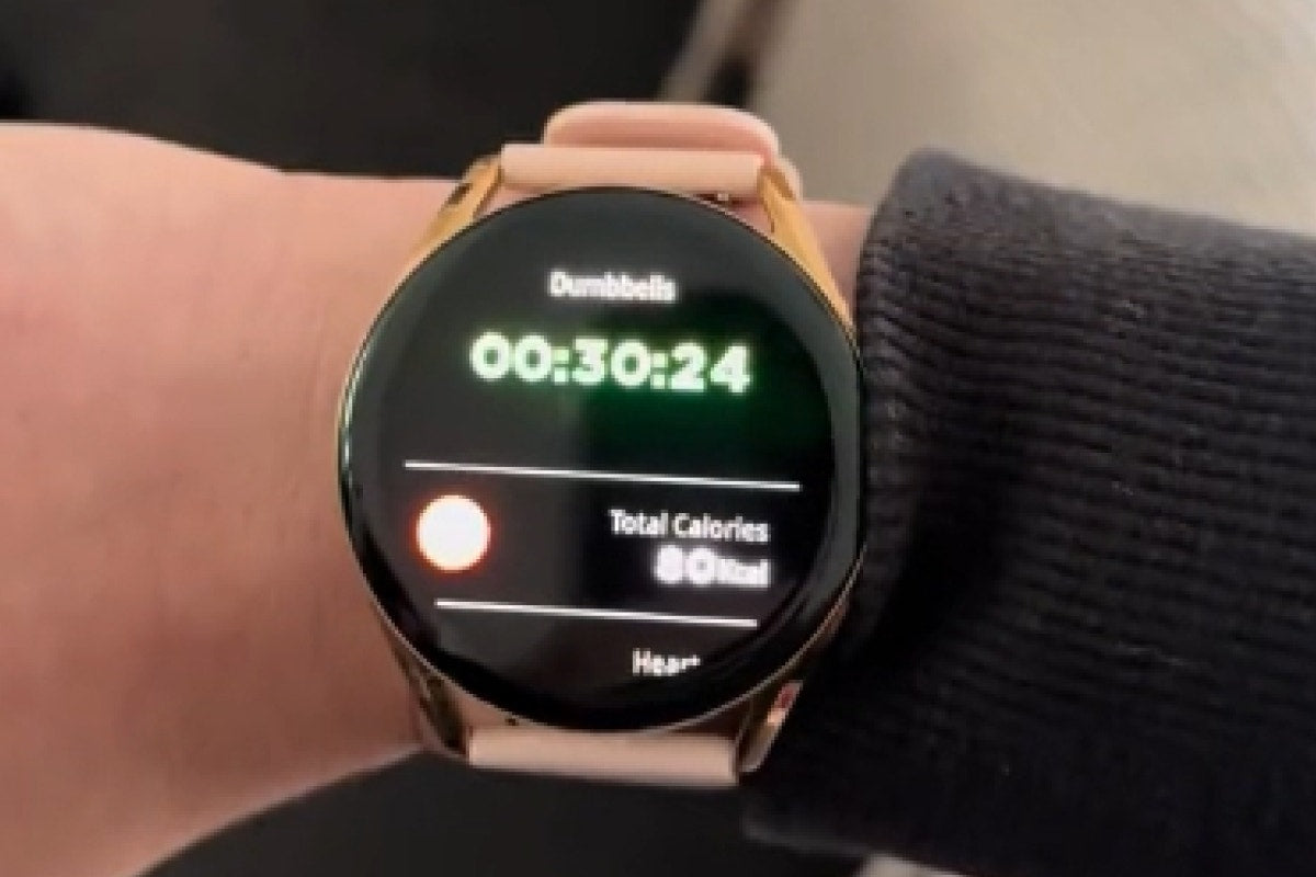 Kogan Pulse 3 Smart Watch (Rose Gold)