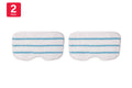 Kogan Premium 15-in-1 Steam Mop Replacement Pads - 2 Pack