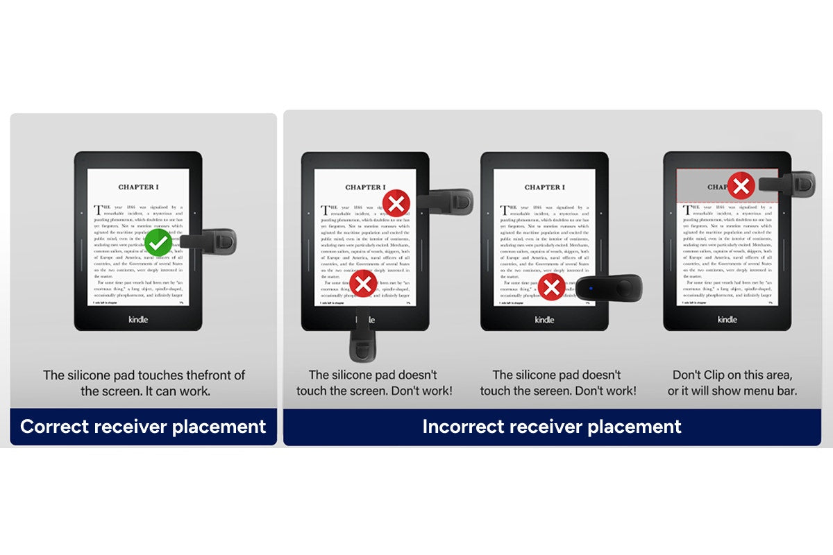 Kogan Remote Control Page Turner for Kindle, eReader, iPad, or Phone