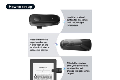 Kogan Remote Control Page Turner for Kindle, eReader, iPad, or Phone