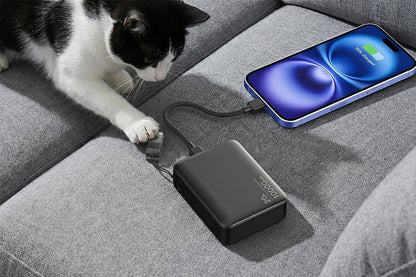 Kogan 10000mAh 20W PD Power Bank with Detachable USB-C Cable