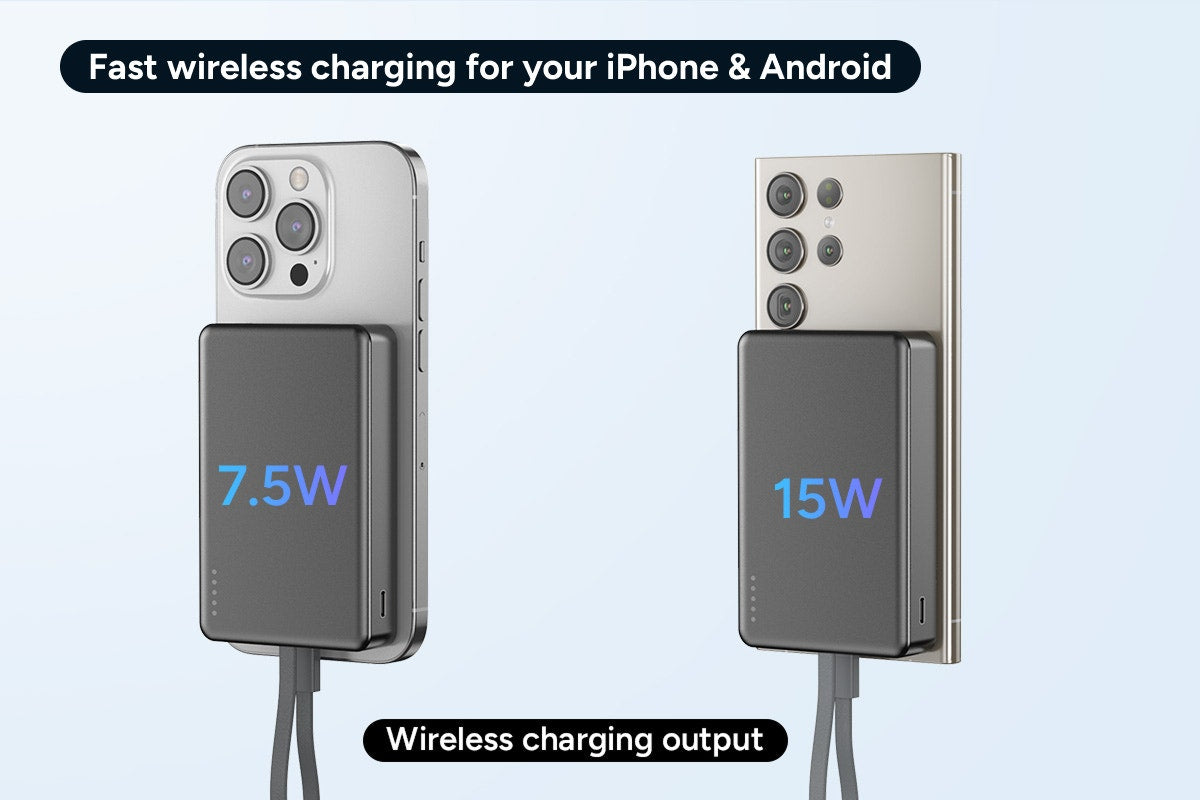 Kogan MagPulse 10000mAh Ultra Thin MagSafe Compatible Power Bank