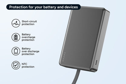 Kogan MagPulse 10000mAh Ultra Thin MagSafe Compatible Power Bank