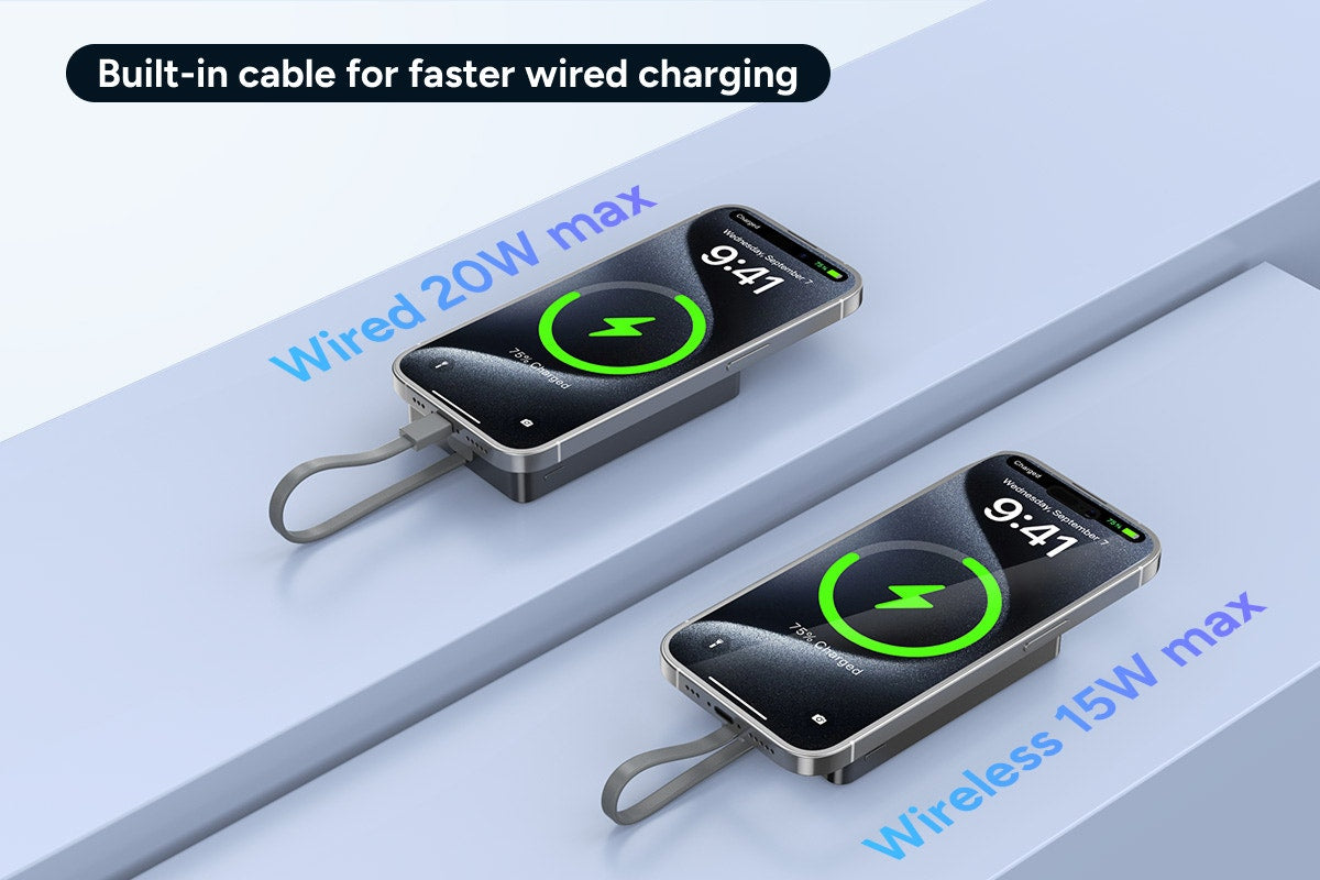 Kogan MagPulse 10000mAh Ultra Thin MagSafe Compatible Power Bank