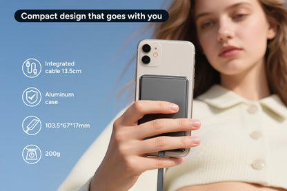 Kogan MagPulse 10000mAh Ultra Thin MagSafe Compatible Power Bank