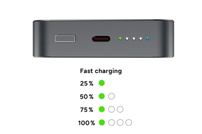 Kogan 10000mAh Ultra Light MagSafe Compatible Power Bank