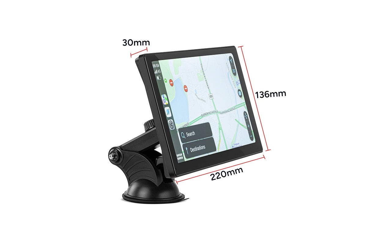 Kogan 9  Touchscreen Car Display with Apple CarPlay and Android Auto