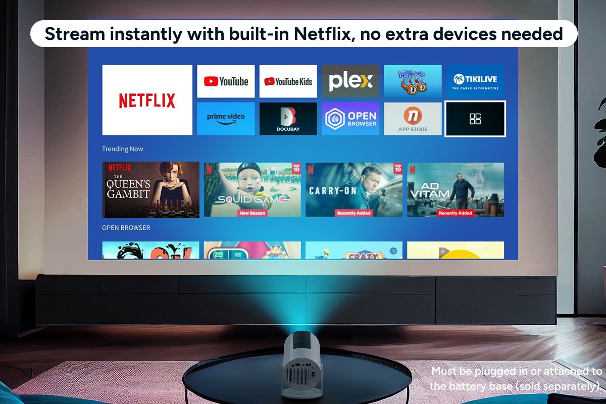 Kogan Freestyle Smart Portable Projector