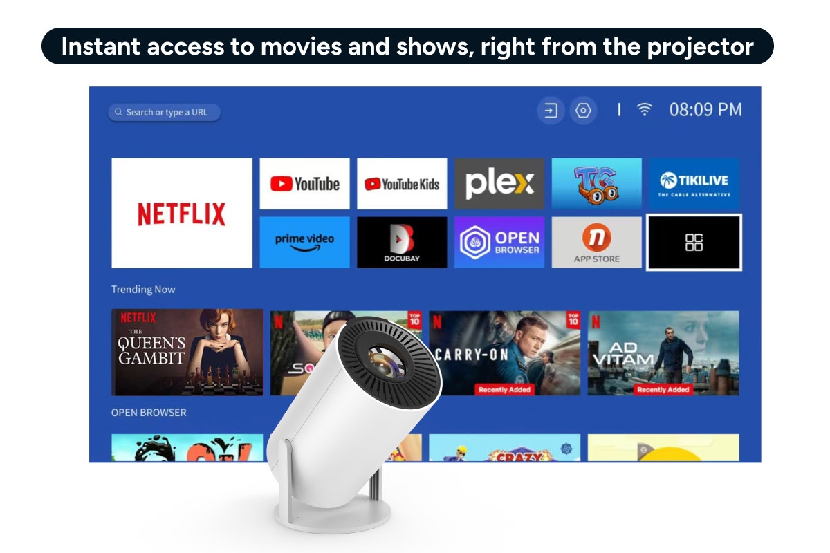 Kogan Freestyle Smart Portable Projector