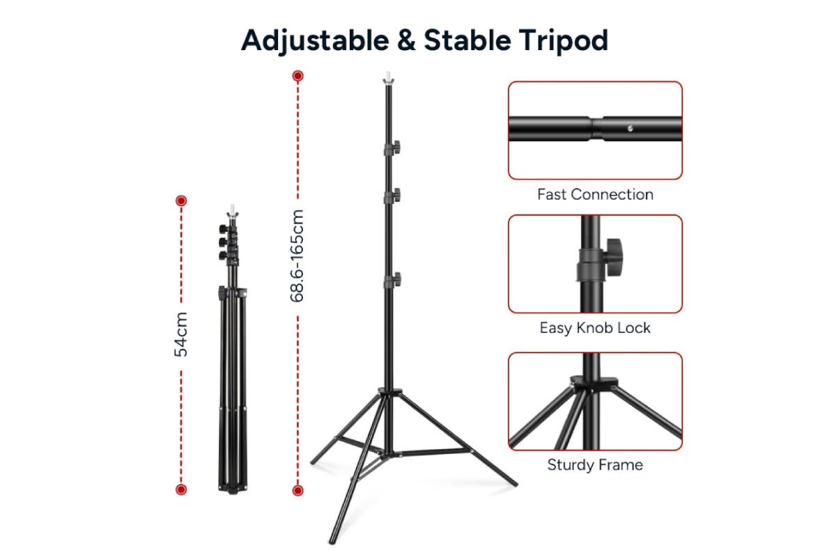 Kogan Photography Background Stand Kit (2 x 3m)