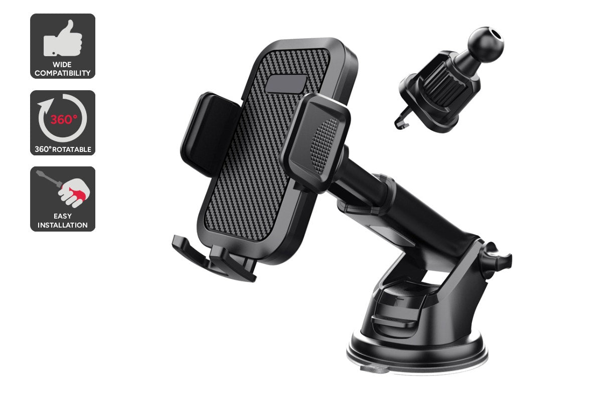 Kogan 2-in-1 Car Phone Holder for Dashboard and Air Vent