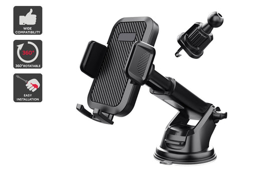 Kogan 2-in-1 Car Phone Holder for Dashboard and Air Vent
