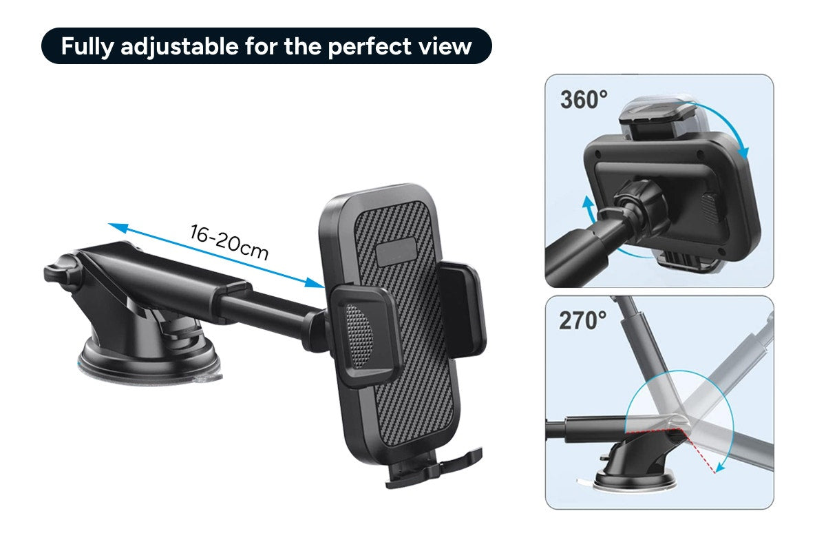 Kogan 2-in-1 Car Phone Holder for Dashboard and Air Vent