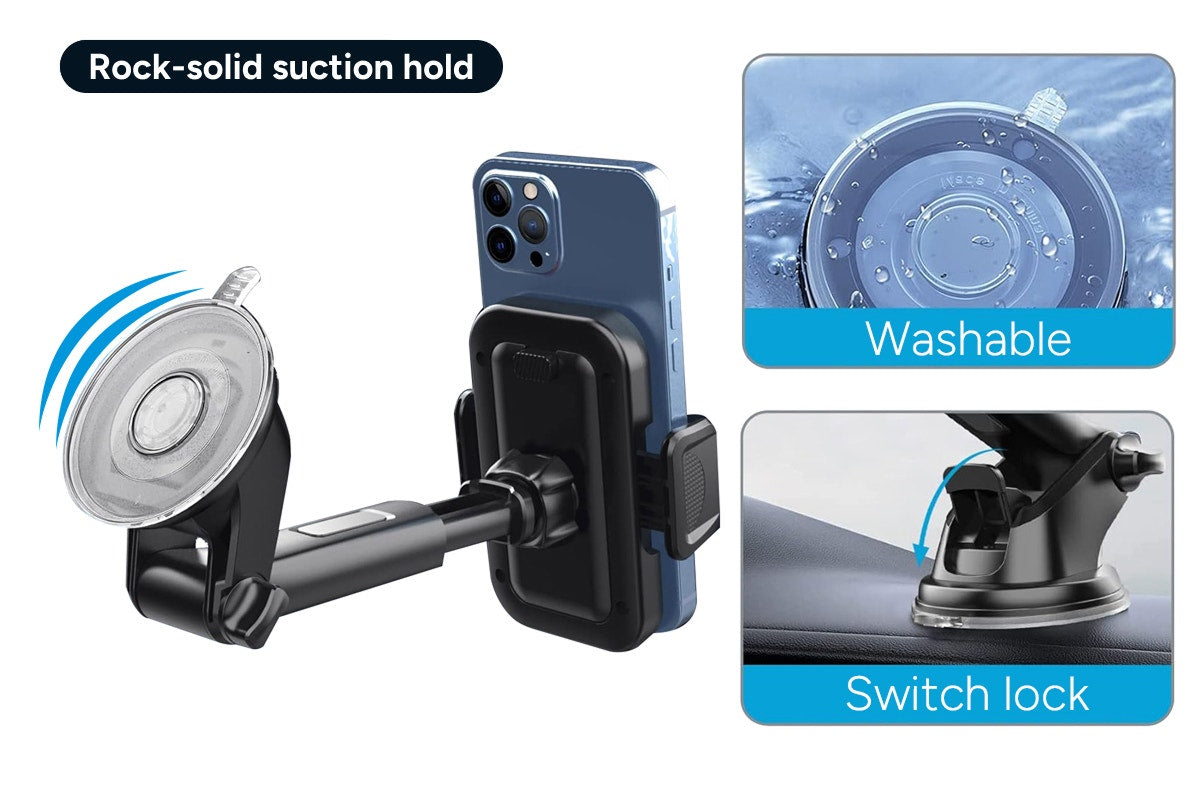 Kogan 2-in-1 Car Phone Holder for Dashboard and Air Vent