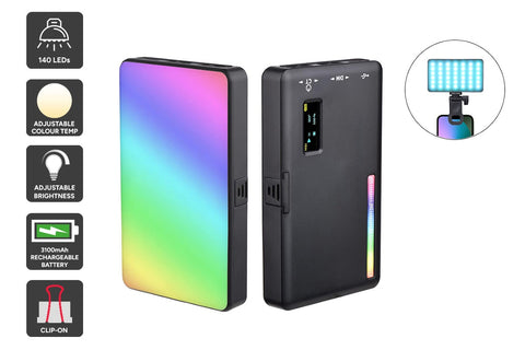 Kogan RGB Rechargeable Video Fill Light - Auzzistore
