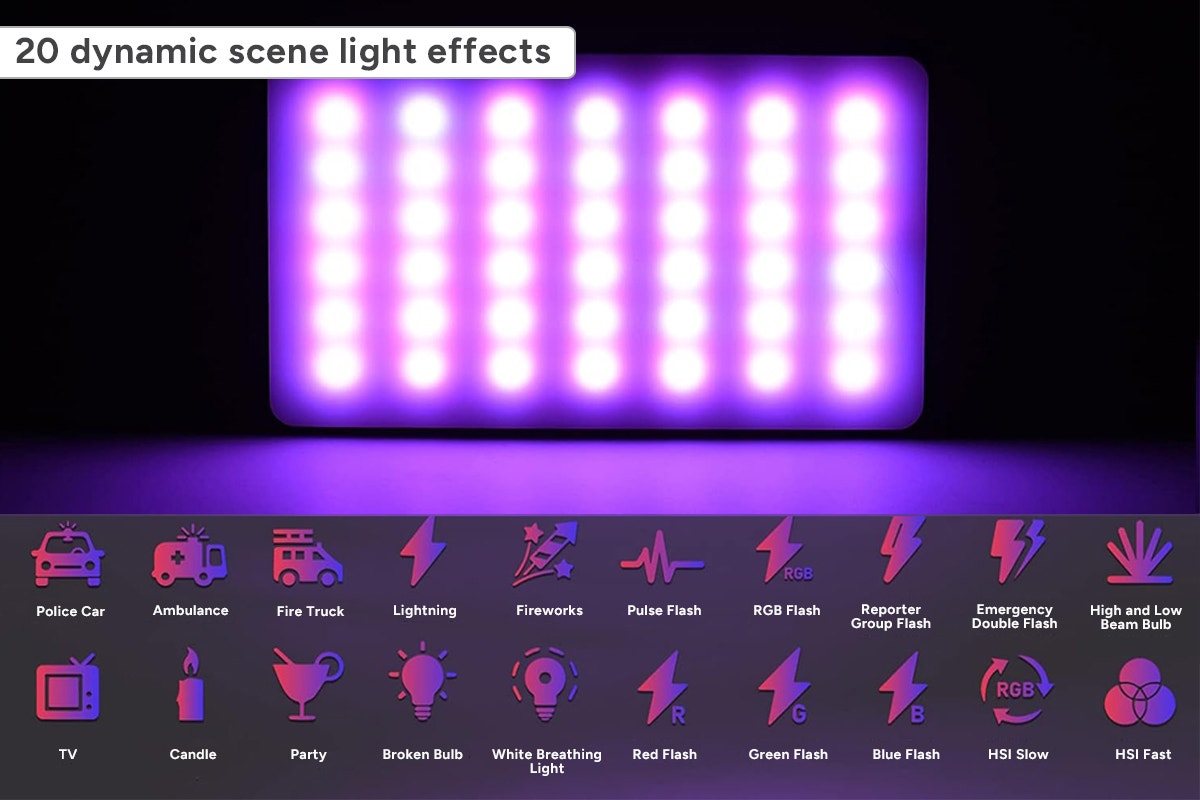 Kogan RGB Rechargeable Video Fill Light