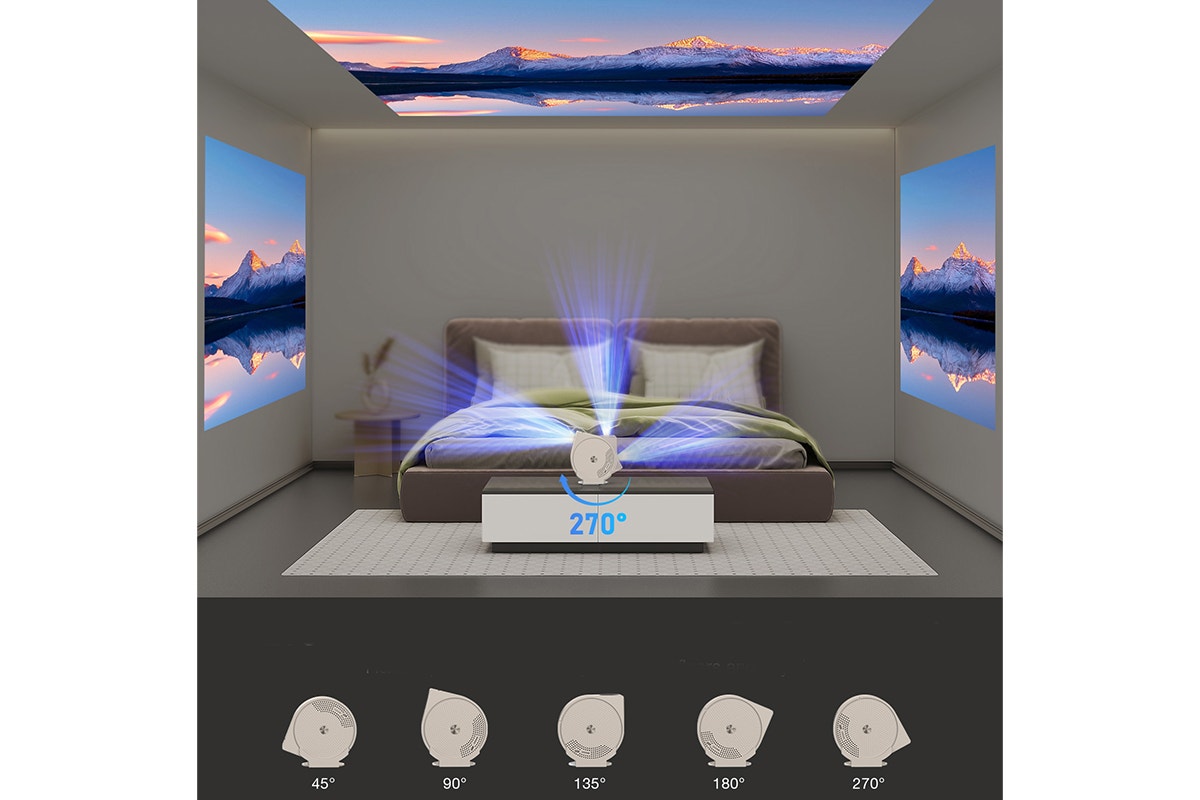 Digitor Freestyle Mini Portable Smart Projector (USB-C)