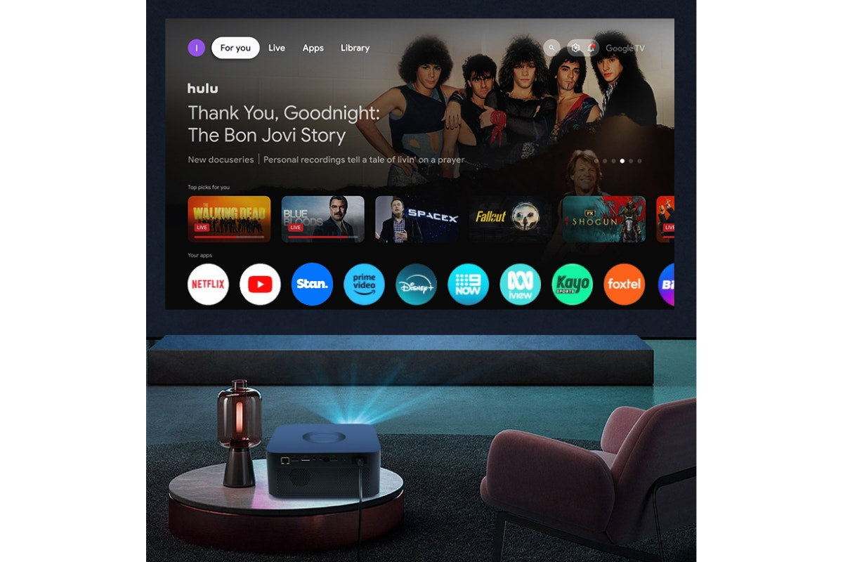 Kogan Smart AI Google TV Projector