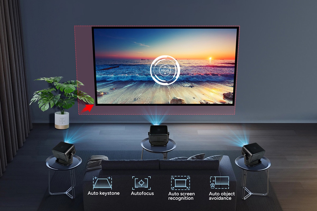 Kogan Full HD Smart Freestyle Projector