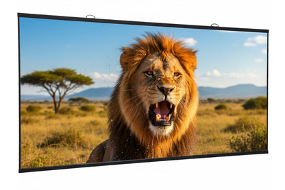 Kogan 100" Fresnel ALR Fixed Frame Projector Screen