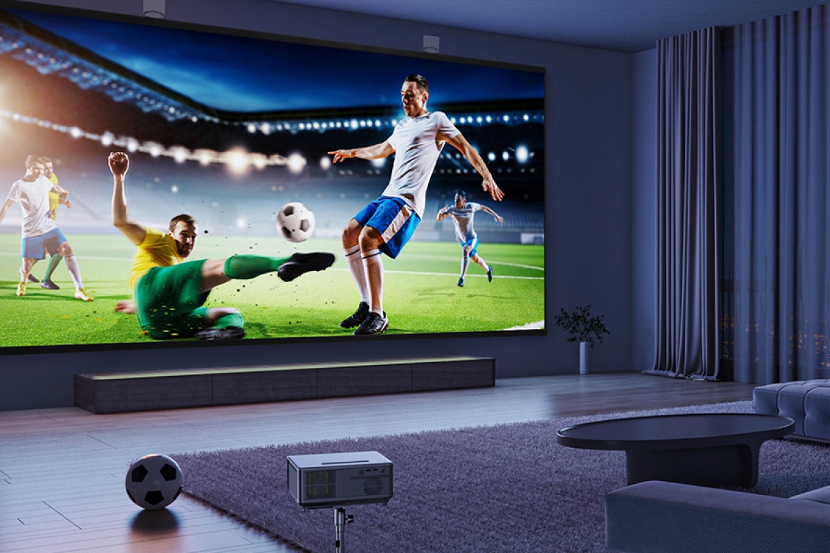 Kogan 100" Fresnel ALR Fixed Frame Projector Screen