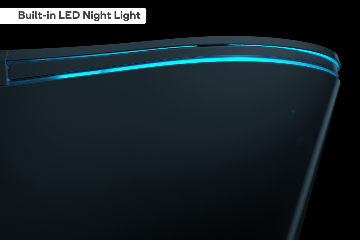 Kogan Premium Smart Wash & Dry Remote Control Electric Bidet Toilet Seat