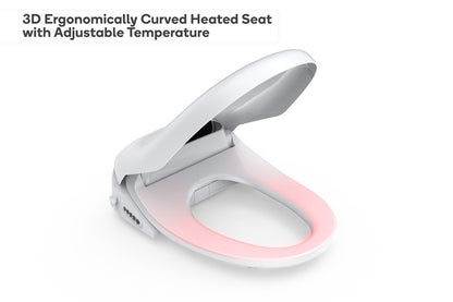 Kogan Premium Smart Wash & Dry Remote Control Electric Bidet Toilet Seat