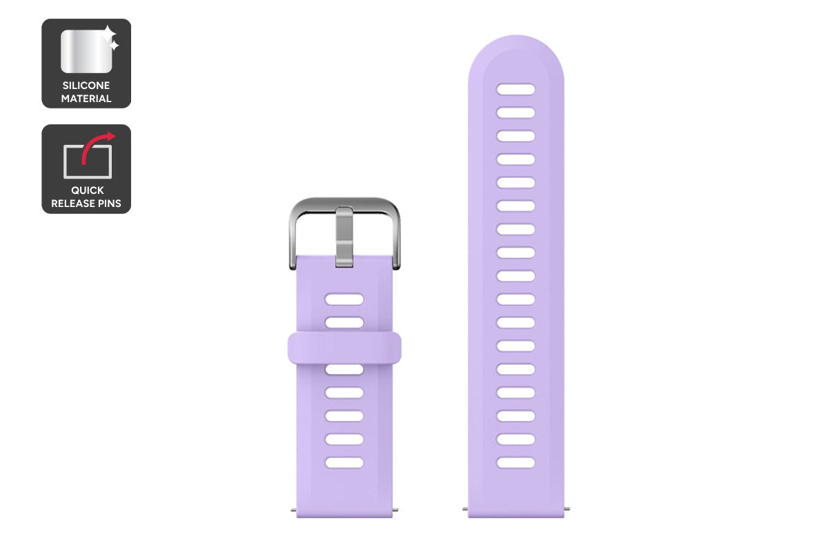 Silicone Strap for Kogan Play 3 Kids Smart Watch (Purple)