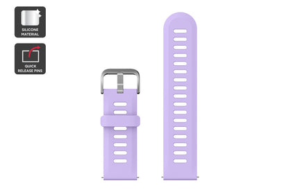 Silicone Strap for Kogan Play 3 Kids Smart Watch (Purple)