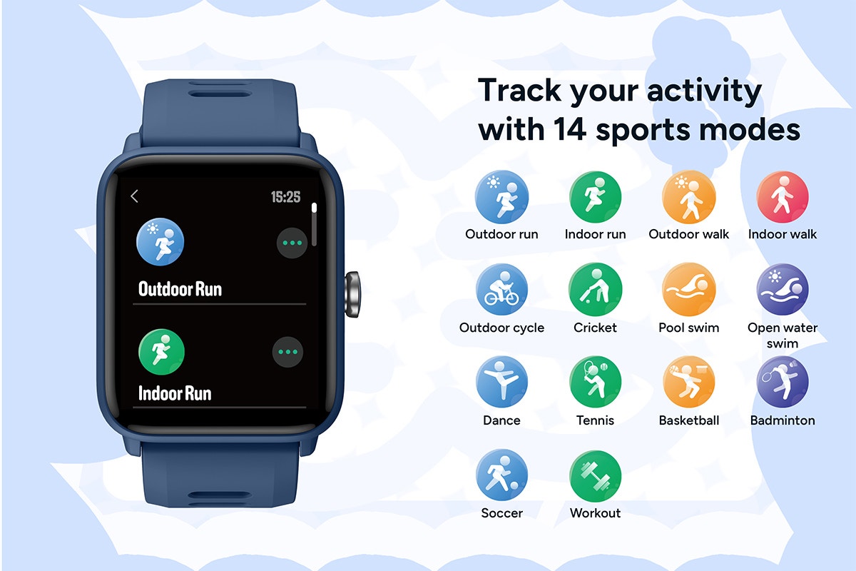 Kogan Play 3 Kids Smart Watch (Blue)