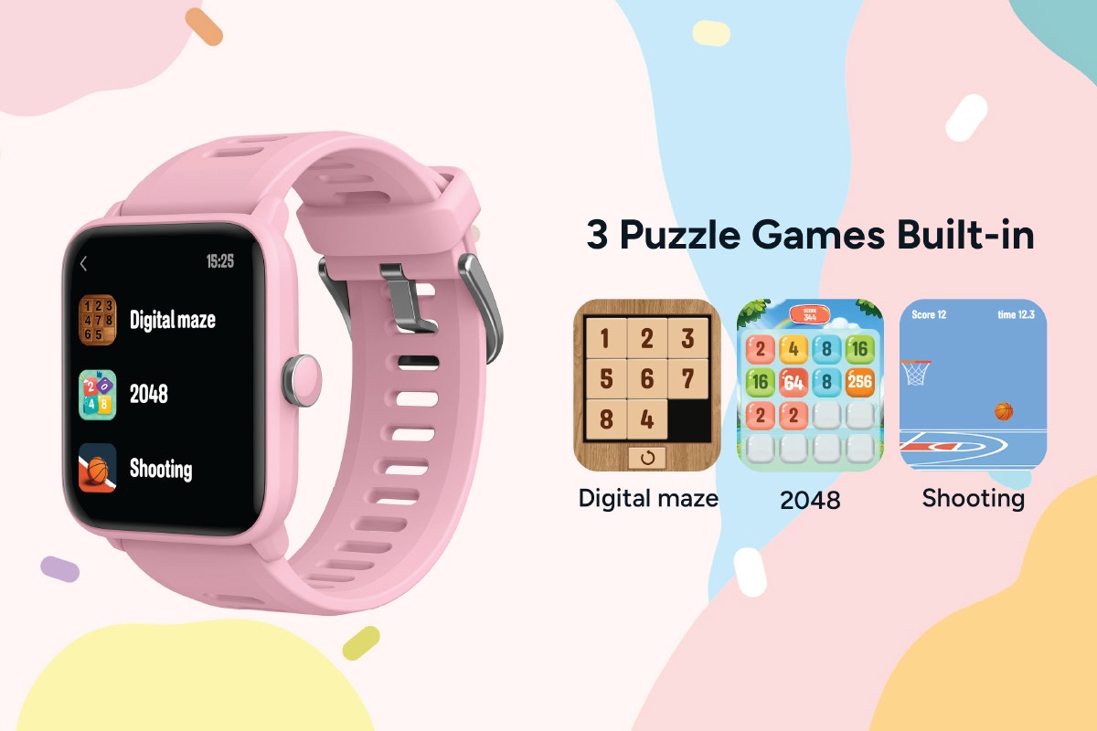 Kogan Play 3 Kids Smart Watch (Pink)