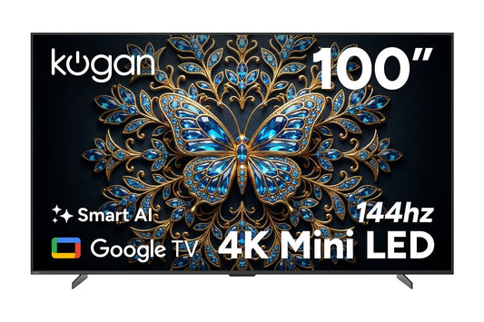 Kogan 100" Mini-LED QLED 4K 144Hz Smart AI Google TV - MQ9Z