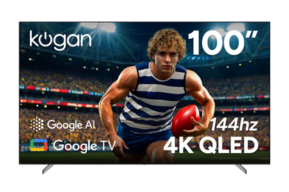 Kogan 100" QLED 4K 144Hz Smart AI Google TV - Q98G